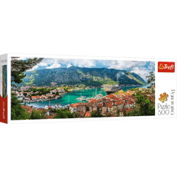 Puzzle 500 panoramiczne Kotor Czarnogóra 29506