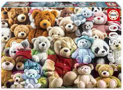 Puzzle 500 Pluszowe misie