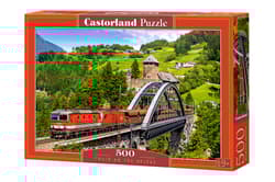 Puzzle 500 Pociąg na moście B-52462