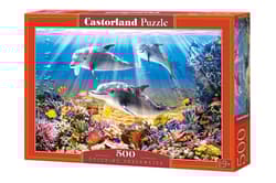 Puzzle 500 Podwodne delfiny B-52547