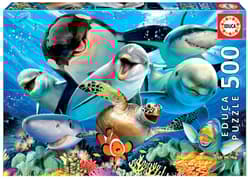 Puzzle 500 Podwodne selfie 109643