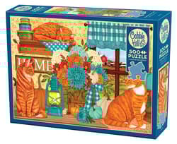 Puzzle 500 Pomarańczowe Koty 112693