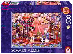 Puzzle 500 PQ Japońska ceremonia picia herbaty 113378
