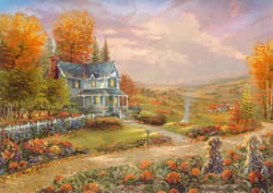 Galeria - zdjęcie nr. 2 - Puzzle 500 PQ T.Kinkade Jesień w Apple Hill 113666