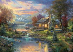 Galeria - zdjęcie nr. 2 - Puzzle 500 PQ T. Kinkade puszka Cud natury 110796