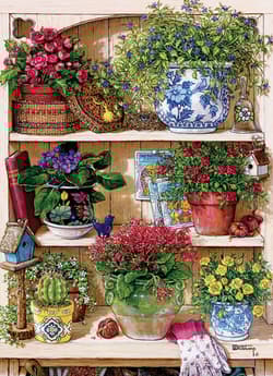 Galeria - zdjęcie nr. 2 - Puzzle 500 Regał z kwiatami 112263