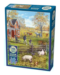 Puzzle 500 Rodzinna farma 113579