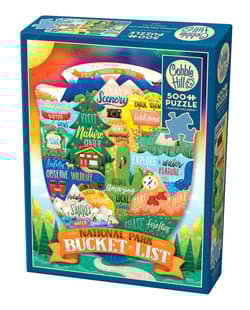 Puzzle 500 Rzeczy do zrobienia na świeżym powietrzu 113060