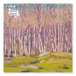 Puzzle 500 Srebrne brzozy Tom Thomson