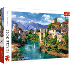 Puzzle 500 Stary most w Mostarze Bośnia i Hercegowina 37333