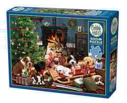 Puzzle 500 Świąteczne szczenięta 113072