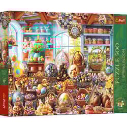 Puzzle 500 Trefl Premium Plus - Spring Bloom: Wielkanocny sklepik ze słodyczami 37624