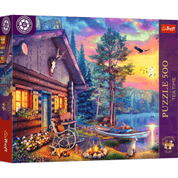 Puzzle 500 Trefl Premium Plus Tea Time Przystań o zachodzie słońca 37617