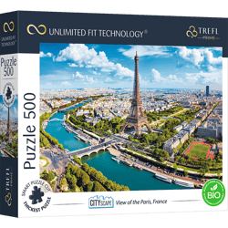 Puzzle 500 UFT Cityscape: Paris France 37456
