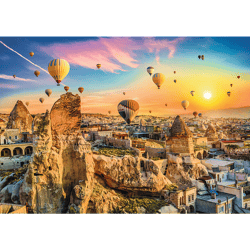 Galeria - zdjęcie nr. 2 - Puzzle 500 UFT Romantic Sunset: Cappadocia Turkey 37458