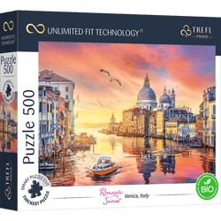 Puzzle 500 UFT Romantic Sunset: Venice Italy 37457