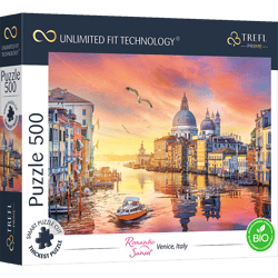Puzzle 500 UFT Romantic Sunset: Venice Italy 37457