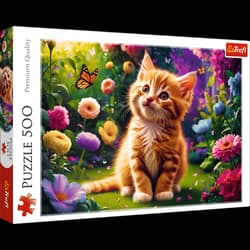 Puzzle 500 Uroczy kotek 37525
