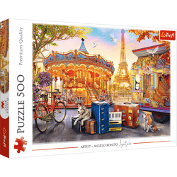 Puzzle 500 Wakacje w Paryżu 37426