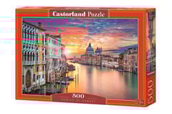 Puzzle 500 Wenecja o zachodzie słońca B-52479