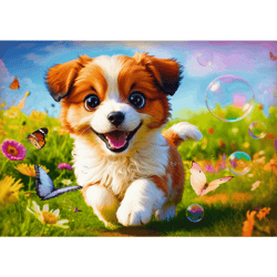 Galeria - zdjęcie nr. 2 - Puzzle 500 Wesoły piesek 37524