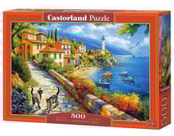 Puzzle 500 White Lighthouse Bay B-54237