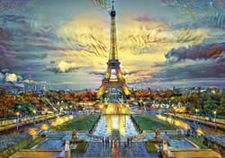 Galeria - zdjęcie nr. 2 - Puzzle 500 Wieża Eiffla Paryż Francja 111636