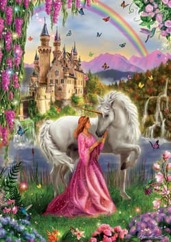 Galeria - zdjęcie nr. 2 - Puzzle 500 Wróżka i Jednorożec 109630