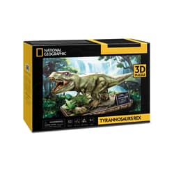 Puzzle 52 3D T-Rex National Geographic license