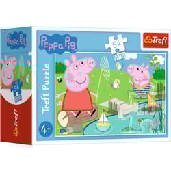 Puzzle 54 mini Wesoły dzień Świnki Peppy 1 TREFL