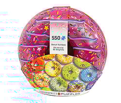 Puzzle 550 TIN Donut Rainbow  8551-5782