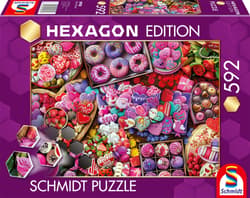 Puzzle 592 HEXAGON Ulubione smakołyki 114376