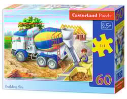 Puzzle 60 Betoniarka plac budowy B-06618