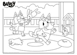 Galeria - zdjęcie nr. 2 - Puzzle 60 df plus Bluey  304-99573