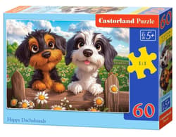 Puzzle 60 Happy Duchhunds CASTOR