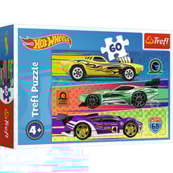 Puzzle 60 Hot Wheels Wyścig 17389