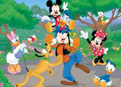 Galeria - zdjęcie nr. 2 - Puzzle 60 in bag double-face Myszka Miki 304-73894
