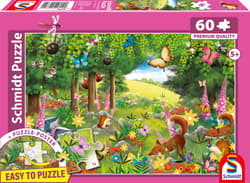 Puzzle 60 PQ Lisy i przyjaciele 114368