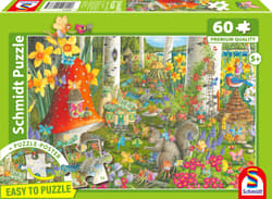 Puzzle 60 PQ Mały świat wróżek 114367