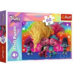 Puzzle 60 Przyjacielskie Trolle Universal Trolls 3 17386
