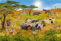 Galeria - zdjęcie nr. 2 - Puzzle 60 Schleich Dzika Przyroda + figurka 112300