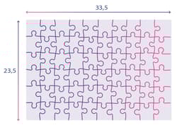 Galeria - zdjęcie nr. 2 - Puzzle 60 super color Księżniczki 26064