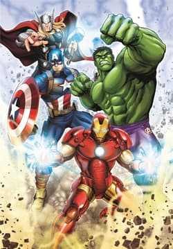 Galeria - zdjęcie nr. 2 - Puzzle 60 super color Marvel Avengers 26193