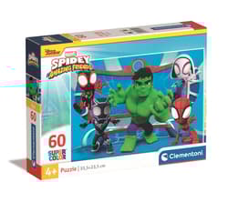 Puzzle 60 Super Kolor Spidey and his Amazing Friends 26595