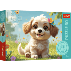Puzzle 60  Szczeniaczkiem być 17408