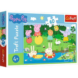 Puzzle 60 Wakacyjna zabawa Świnka Peppa 17326