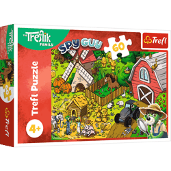 Puzzle 60 Wesoły dzień Treflików 17402