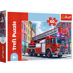Puzzle 60  Wóz Strażacki 17405