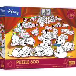 Puzzle 600 40-lecie Trefl 101 Dalmatyńczyków 37604