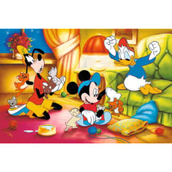Galeria - zdjęcie nr. 2 - Puzzle 600 40-lecie Trefl Myszka Miki i Przyjaciele 37601